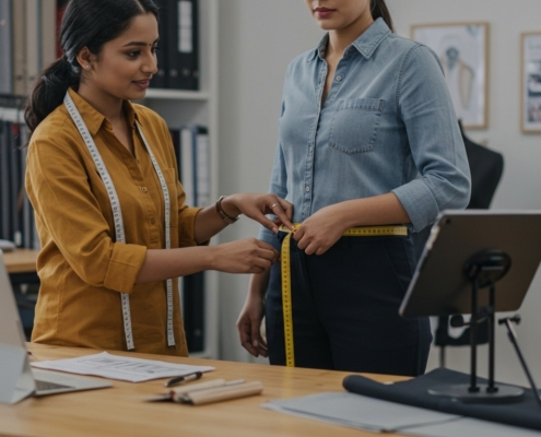 Как сделать мерки дистанционно